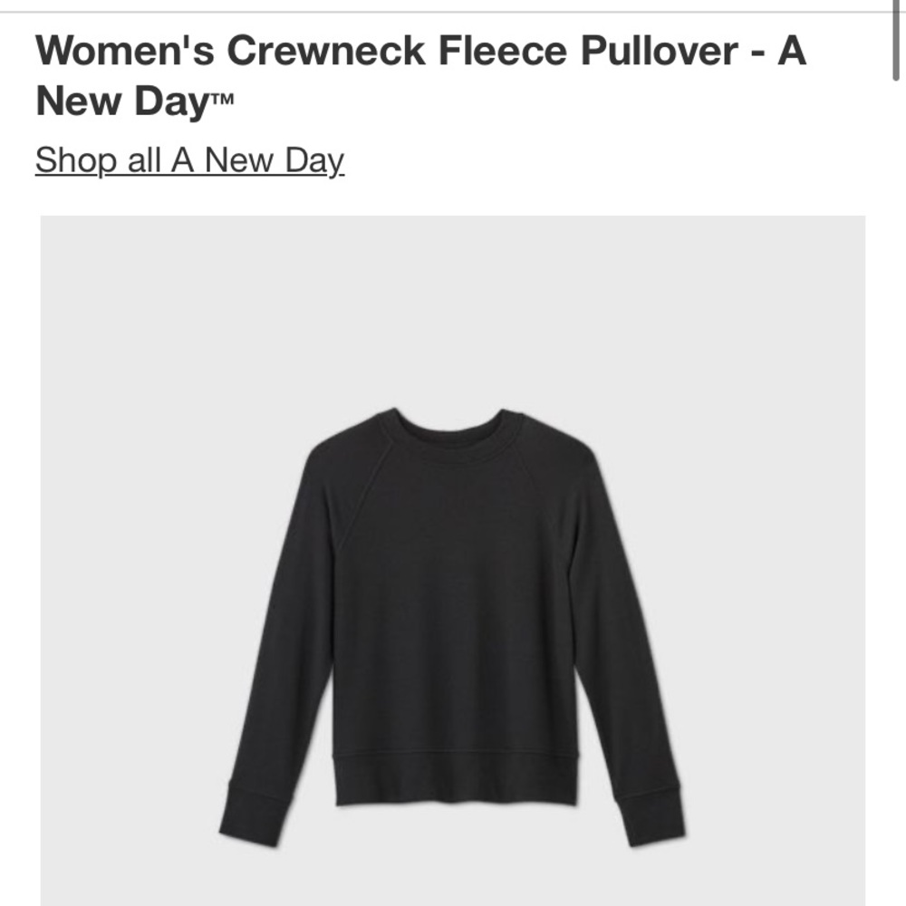 Target Fleece Sweatshirt